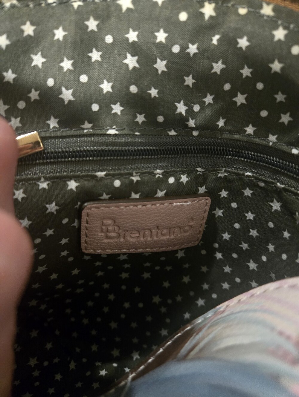 NWT Brentano Yorkie Crossbody Bag Cute Dog Puppy Purse - Picture 4 of 6